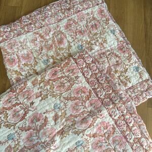 Anthropologie pillow shams euro set of two